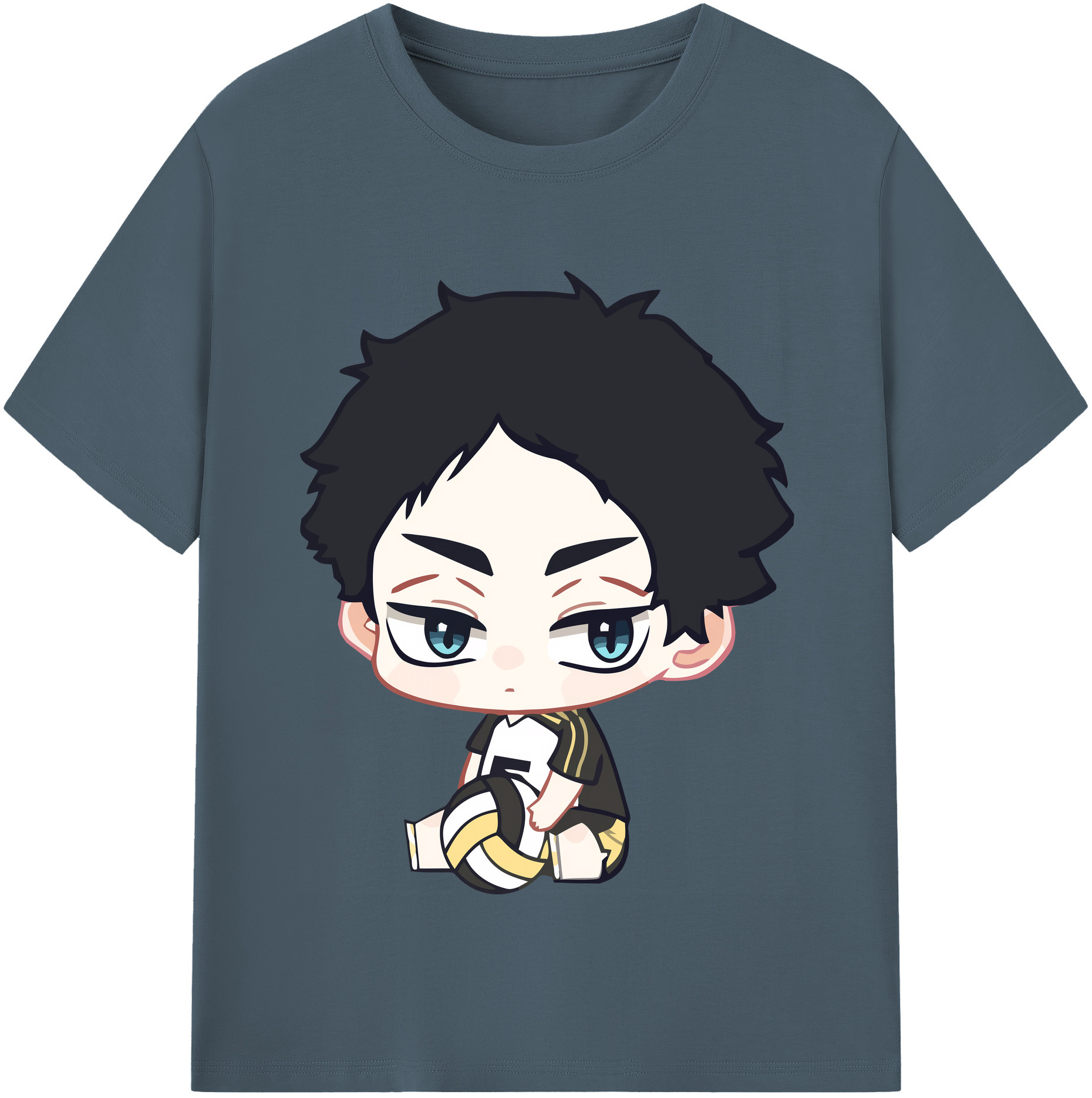 （画像用） ハイキュー!! Haikyu!! 綿100％半袖Tシャツ（フロントプリント）